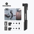 Rockbros dviračių pompa 42520001 80psi juoda 2