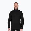 Vyriškas termoaktyvus džemperis Devold Breeze Plus Merino 200 Zip Neck black