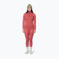 Moteriškas termo džemperis Devold Duo Active Merino 205 Zip Neck marsala 2