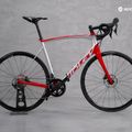 Ridley Fenix SL Disc Ultegra FSD08Cs sidabrinės-raudonos spalvos kelių dviratis SBIFSDRID545 15