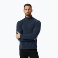 Helly Hansen vyriški marškinėliai Daybreaker 1/2 Zip su flizelinu tamsiai mėlyni 50844_599