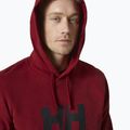 Vyriška Helly Hansen HH Logo Hoodie bordo 33977_215 3