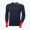 Vyriški termoaktyvūs marškinėliai Helly Hansen Lifa Merino Midweight Crew navy/598 5