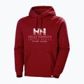 Vyriškas Helly Hansen Arctic Ocean Hoodie bordo spalvos 30361_215 5