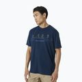 Helly Hansen Skog Recycled Graphic vyriški trekingo marškinėliai tamsiai mėlyni 63083_584
