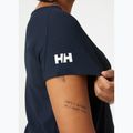 Moteriški marškiniai Helly Hansen Crewline Top navy 3