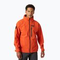 Vyriška buriavimo striukė Helly Hansen HP Racing Hooded patrol orange