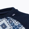 Moteriški termoaktyvūs marškinėliai Helly Hansen Lifa Merino Midweight Graphic Crew navy star pixel 8
