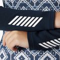 Moteriški termoaktyvūs marškinėliai Helly Hansen Lifa Merino Midweight Graphic Crew navy star pixel 4