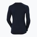 Moteriški termoaktyvūs marškinėliai Helly Hansen Lifa Merino Midweight Graphic Crew navy star pixel 10