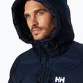 Vyriška "Helly Hansen Park Puff Parka" tamsiai mėlyna pūkinė striukė 3