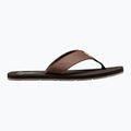Vyriškos šlepetės per pirštą Helly Hansen Seasand 2 Leather Sandals espresso / fallen rock / c