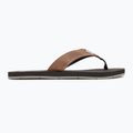 Vyriškos šlepetės per pirštą Helly Hansen Seasand 2 Leather Sandals espresso / fallen rock / c 2