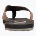 Vyriškos šlepetės per pirštą Helly Hansen Seasand 2 Leather Sandals espresso / fallen rock / c 6