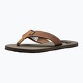 Vyriškos šlepetės per pirštą Helly Hansen Seasand 2 Leather Sandals honey wheat 8