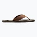 Vyriškos šlepetės per pirštą Helly Hansen Seasand 2 Leather Sandals honey wheat 10