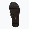 Vyriškos šlepetės per pirštą Helly Hansen Seasand 2 Leather Sandals honey wheat 12