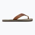 Vyriškos šlepetės per pirštą Helly Hansen Seasand 2 Leather Sandals honey wheat 2