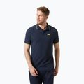 Vyriški polo marškinėliai Helly Hansen Kos Polo navy/gold rush