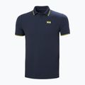 Vyriški polo marškinėliai Helly Hansen Kos Polo navy/gold rush 5