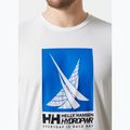 Vyriški marškinėliai Helly Hansen HP Race Graphic White 3