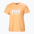 Moteriški marškinėliai Helly Hansen Logo 2.0 miami peach 4