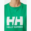 Moteriški marškinėliai Helly Hansen Logo 2.0 bright green 3