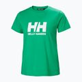 Moteriški marškinėliai Helly Hansen Logo 2.0 bright green 4