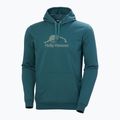 Vyriškas džemperis Helly Hansen Nord Graphic Pull Over Hoodie dark creek 5