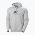 Vyriškas džemperis Helly Hansen Nord Graphic Pull Over Hoodie grey melang