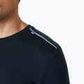 Vyriški termoaktyvūs marškinėliai ilgomis rankovėmis Helly Hansen Lifa Merino Midweight Crew navy/600 3