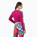 Moteriški termoaktyvūs marškinėliai Helly Hansen Lifa Active Stripe Crew magenta 2.0 2