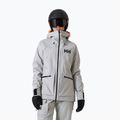 Moteriška slidinėjimo striukė Helly Hansen Powderqueen 3.0 grey/melange