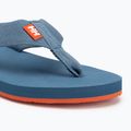 Vyriškos šlepetės per pirštą Helly Hansen Logo Sandals 2 washed navy / patrol orange 7