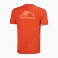 Vyriški marškinėliai Helly Hansen Nord Graphic patrol orange 5