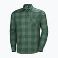 Vyriški marškiniai Helly Hansen Aker Flannel LS jungle green buffalo plaid 5