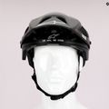 Dviratininko šalmas Alpinestars Vector Tech A1 juodas/šviesiai pilkas matinis 9