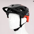 Dviračių šalmas Alpinestars Vector Pro Atom juodas/raudonas matinis 9