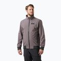 Vyriška buriavimo striukė Helly Hansen HP Racing Lifaloft Bomber sparrow grey