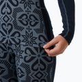 Moteriški termoaktyvūs marškinėliai Helly Hansen Lifa Merino Midweight Graphic Crew navy nordic rose aop 4