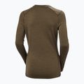 Moteriški termoaktyvūs marškinėliai Helly Hansen Lifa Merino Midweight Graphic Crew sepia houndstooth aop 6