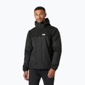Vyriška striukė nuo lietaus Helly Hansen Vancouver Fleece Lined ebony