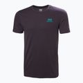 Vyriški marškinėliai Helly Hansen Nord Graphic black grape 4