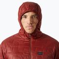 Vyriška hibridinė striukė Helly Hansen Lifaloft Hooded Insulator mars red 3