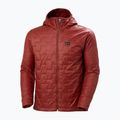 Vyriška hibridinė striukė Helly Hansen Lifaloft Hooded Insulator mars red 6