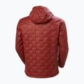 Vyriška hibridinė striukė Helly Hansen Lifaloft Hooded Insulator mars red 7