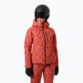 Moteriška slidinėjimo striukė Helly Hansen Valdisere 3.0 red floral aop