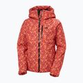 Moteriška slidinėjimo striukė Helly Hansen Valdisere 3.0 red floral aop 9
