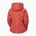 Moteriška slidinėjimo striukė Helly Hansen Valdisere 3.0 red floral aop 10