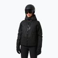 Moteriška slidinėjimo striukė Helly Hansen Valdisere 3.0 black embossed stripes